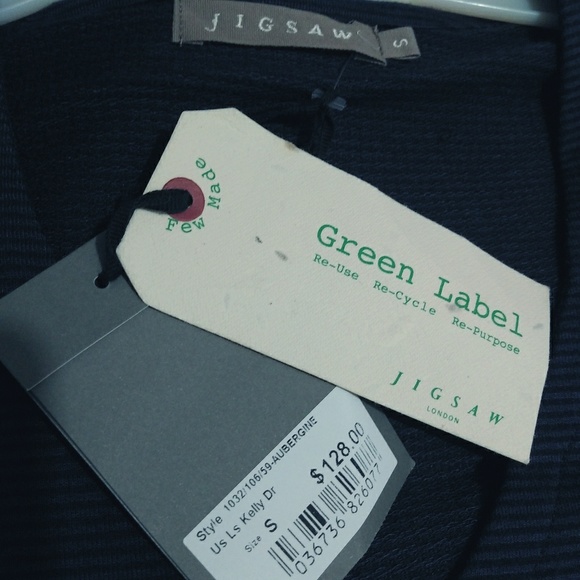 Jigsaw london striped swing kelly dress - Picture 6 of 7